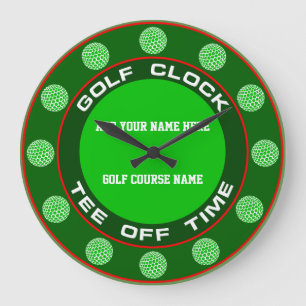 Redondo Grande Reloj del golf