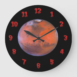 Redondo Grande Reloj del Muro de Marte.