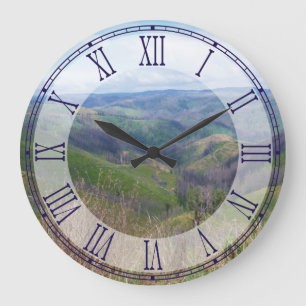 Redondo Grande Reloj del número romano de Victoria Australia del