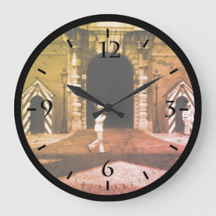 Redondo Grande Reloj del palacio principesco de la Principado de 