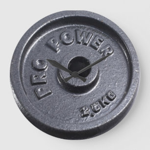 Redondo Grande Reloj del peso