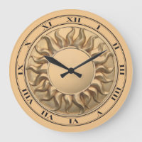 Reloj del resplandor solar