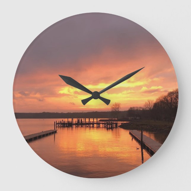 Redondo Grande Reloj del río Noreste (Anverso)