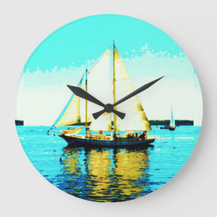 Redondo Grande reloj del schooner de la navegación