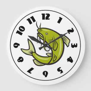 Redondo Grande Reloj del siluro
