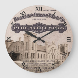Redondo Grande Reloj del vino de la isla de Kelleys