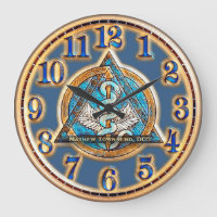 Reloj dental de arte personalizado