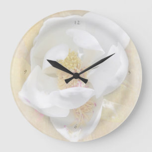 Redondo Grande Reloj dulce de la magnolia meridional