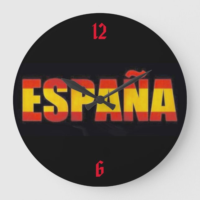 Redondo Grande Reloj España (Anverso)