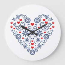 Reloj folclórico eslovaco