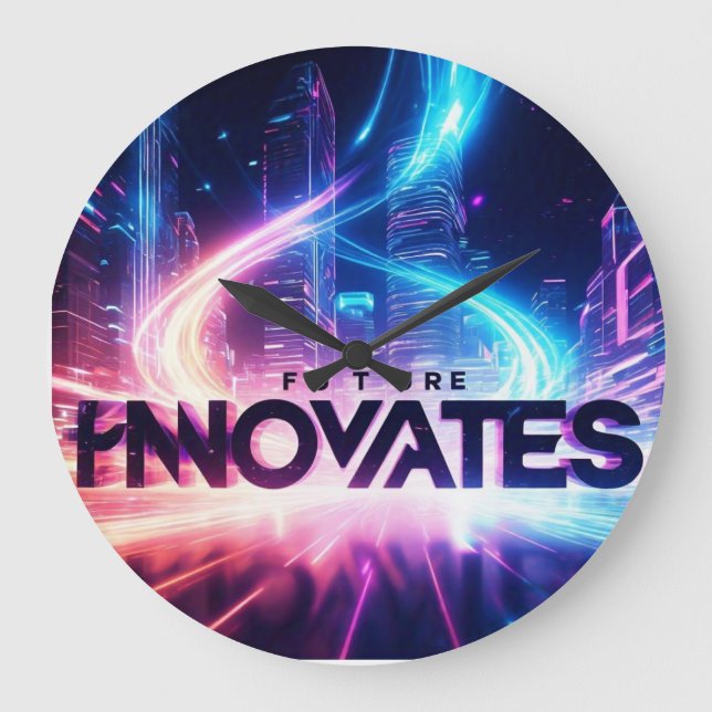 Redondo Grande reloj future innovate (Anverso)