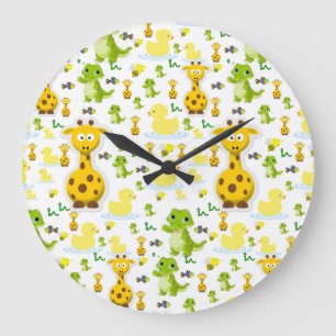 Redondo Grande Reloj infantil