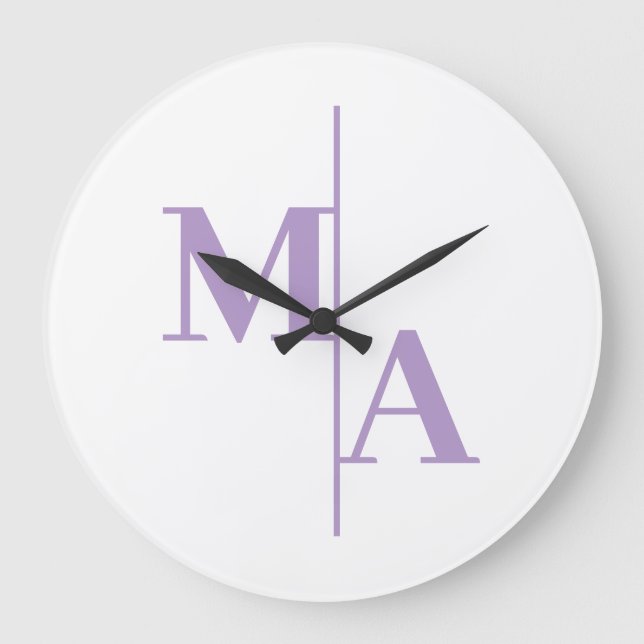 Redondo Grande Reloj M & A (Anverso)