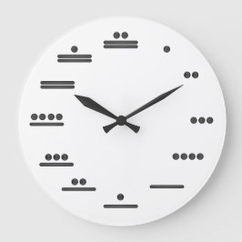 Redondo Grande Reloj maya del análogo del número