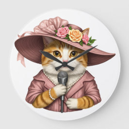 Redondo Grande Reloj minimalista de pared moderna - Decoración el