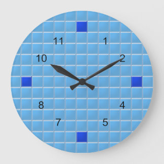 Redondo Grande Reloj - Mosaico de la Plaza Azul