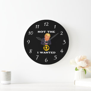 Redondo Grande Reloj No Es La D Que Quería