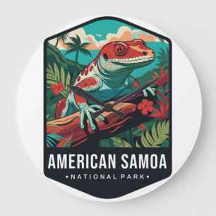 REDONDO GRANDE RELOJ NP DE SAMOA AMERICANA