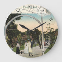 Reloj postal de Cedar Point Ohio - 1910