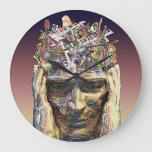 Redondo Grande Reloj principal de la música