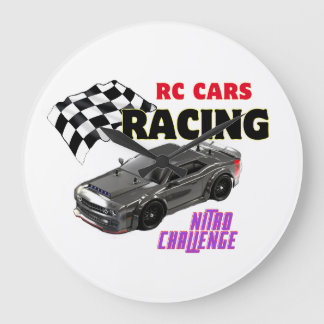 Redondo Grande Reloj RC Regalo - Control RC Reloj del coche