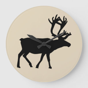 REDONDO GRANDE RELOJ REINDEPENDIENTE DE DECORACIÓN DE CABINA