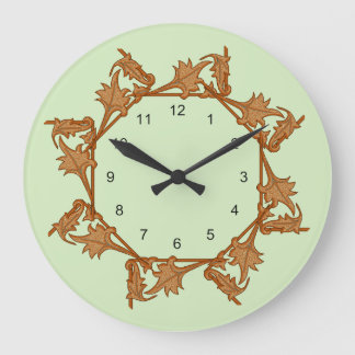 Redondo Grande Reloj - Saltos en círculo