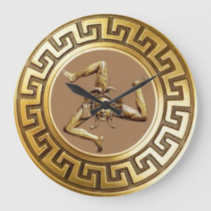 Redondo Grande Reloj siciliano Trinacria