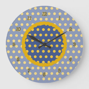 Redondo Grande Reloj sinura sensacional