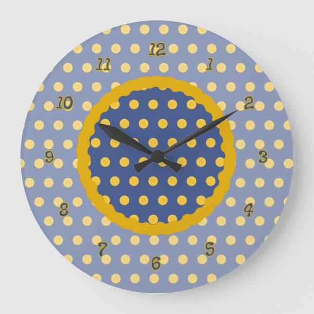Redondo Grande Reloj sinura sensacional (Anverso)
