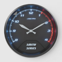 Reloj tacómetro de coche para garaje de mecánico d