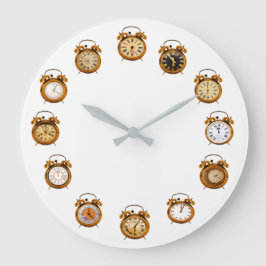 REDONDO GRANDE RELOJ TEMPUS FUGIT