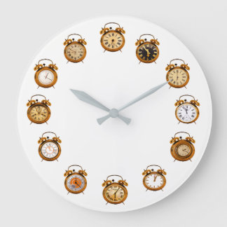 REDONDO GRANDE RELOJ TEMPUS FUGIT