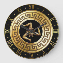 Redondo Grande Reloj Trinacria siciliano Medusa
