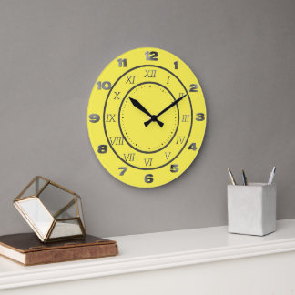 Redondo Grande Reloj - Variantes numéricas