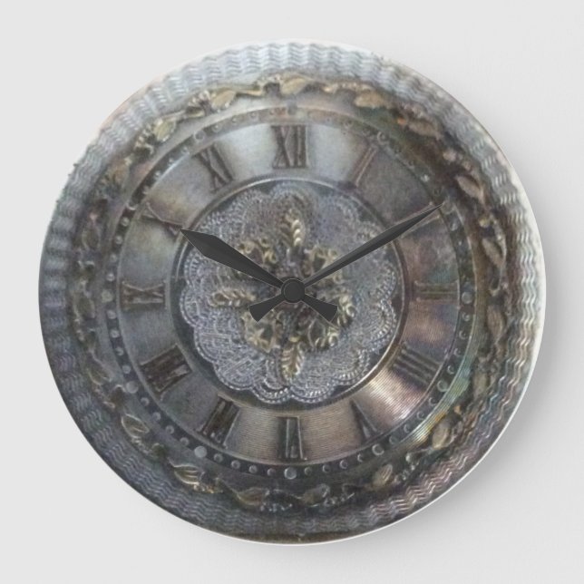 Redondo Grande Reloj victoriano (Anverso)