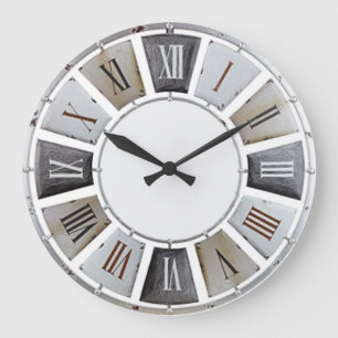 Redondo Grande Reloj vintage antiguo