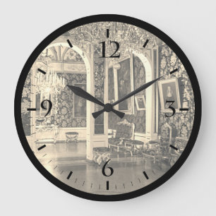 Redondo Grande Reloj Vintage Monaco Palace Prince Blue Room