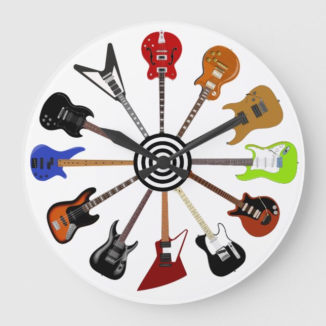 Redondo Grande Rock alrededor del reloj (Anverso)