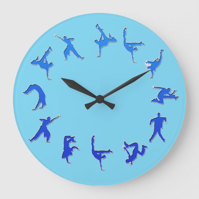 Redondo Grande Romper el reloj de baile (Anverso)