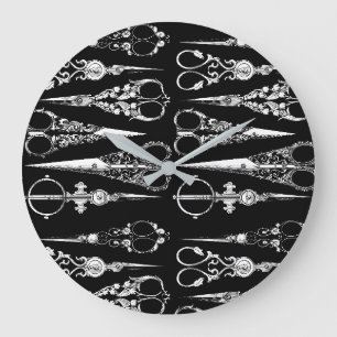 Redondo Grande Salón de Belleza Peluquería Reloj
