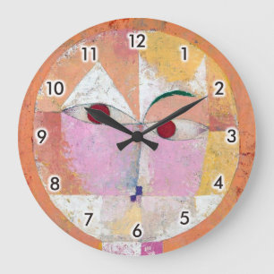 Redondo Grande Senecio, reloj del muro de la plaza Paul Klee