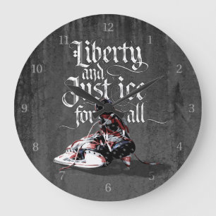 Redondo Grande Sólo Ice Para Todos (Hockey) Gran Reloj