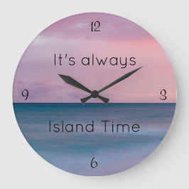 Redondo Grande Tema de la playa, reloj de la isla