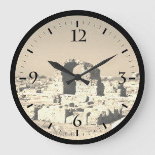 Redondo Grande Tiendas Vintage Grecia Antigua Corinto Ágora Reloj
