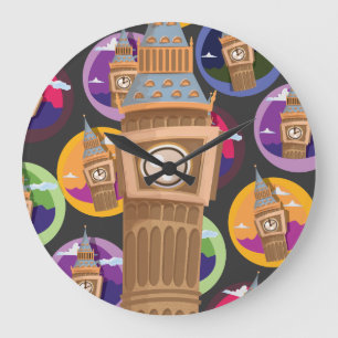 Redondo Grande Torre del reloj de Westminster Big Ben