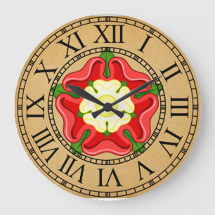 Redondo Grande Tudor subió el reloj