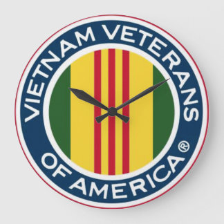Redondo Grande Vietnam Veteranos de América reloj