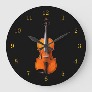 Redondo Grande Violín o reloj de la viola