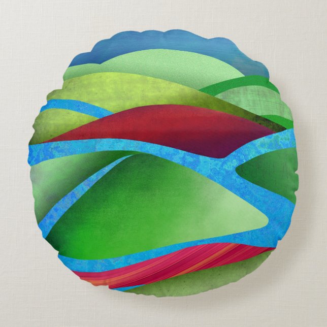 Redondo Hills On Ice Cojín decorativo (Anverso)